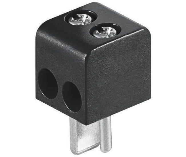 Mufa difuzor tata cu surub negru Goobay Mufa difuzor tata cu surub negru Goobay