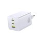Incarcator retea Baseus EnerFill FE11 Quick Charge 100W 2x USB Type-C 1x USB alb P10182102213-00 Incarcator retea Baseus EnerFill FE11 Quick Charge 100W 2x USB Type-C 1x USB alb P10182102213-00