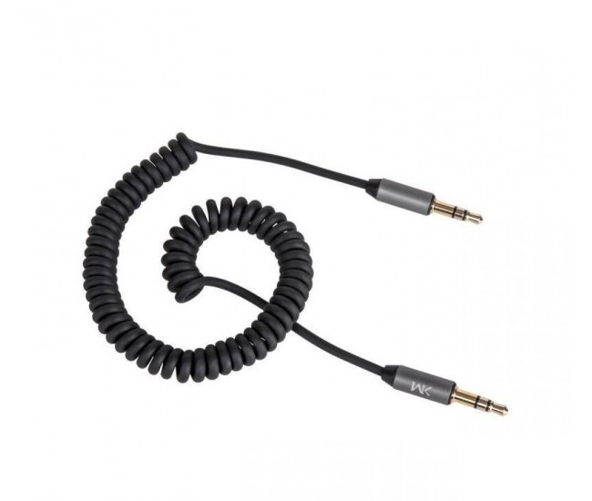 Cablu Jack 3.5 mm 1.5m spiralat stereo Profesional Kruger&Matz