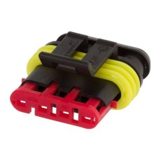 Conector cablu Superseal 1.5 mama mufa 4 pini IP67 TE Connectivity 282088-1