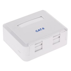 Priza dubla UTP CAT6 RJ45 8p8c
