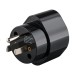 Adaptor calatorie CEE 7/3 Schuko mama la priza US /Japonia Tip B /NEMA 5-15 /3 pini negru