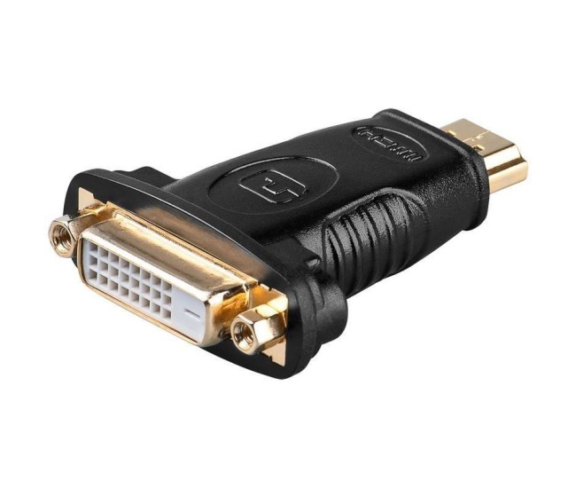 Adaptor HDMI la DVI-D 24+1 mama Goobay Adaptor HDMI la DVI-D 24+1 mama Goobay