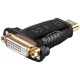 Adaptor HDMI la DVI-D 24+1 mama Goobay Adaptor HDMI la DVI-D 24+1 mama Goobay