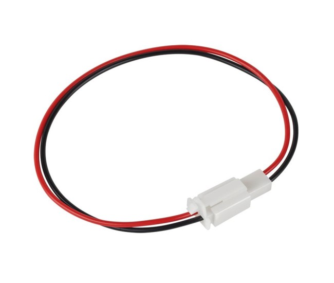 Conector DC mama-tata cu cablu 30cm 2x0.5mm pentru alimentare auto