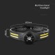 Lanterna frontala LED 3W + 5W LED COB IP43 acumulator /incarcate USB-C V-tac SKU-23340 Lanterna frontala LED 3W + 5W LED COB IP43 acumulator /incarcate USB-C V-tac SKU-23340