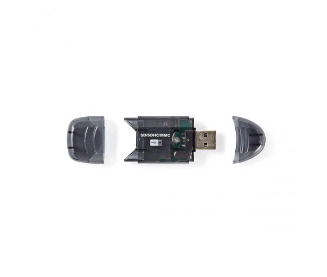 Cititor de carduri Nedis USB 2.0 - SD SDHC MMC Cititor de carduri Nedis USB 2.0 - SD SDHC MMC