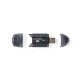 Cititor de carduri Nedis USB 2.0 - SD SDHC MMC Cititor de carduri Nedis USB 2.0 - SD SDHC MMC