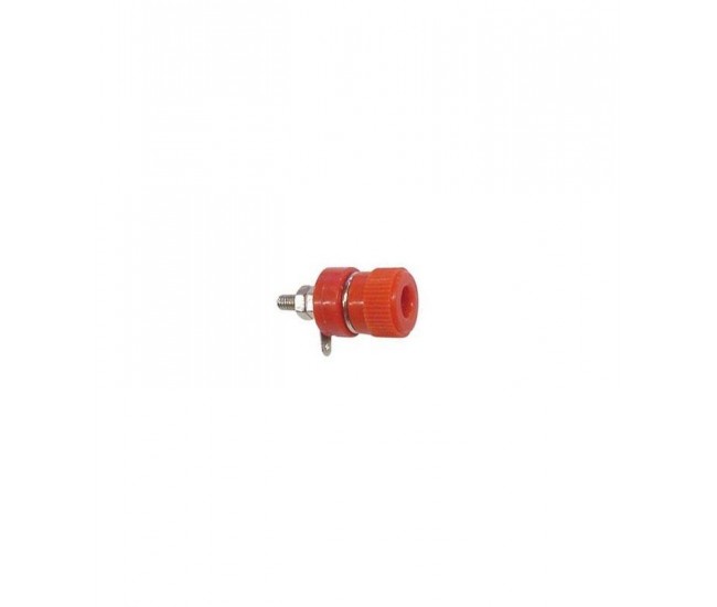 Banana 4mm mama pentu panou rosu Velleman Banana 4mm mama pentu panou rosu Velleman