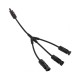 Cablu Y 1-3x MC4 pentru panourile solare Cablu Y 1-3x MC4 pentru panourile solare