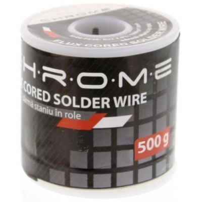 Fludor 500gr 1mm Sn60 Pb40 flux 2% Chrome Fludor 500gr 1mm Sn60 Pb40 flux 2% Chrome