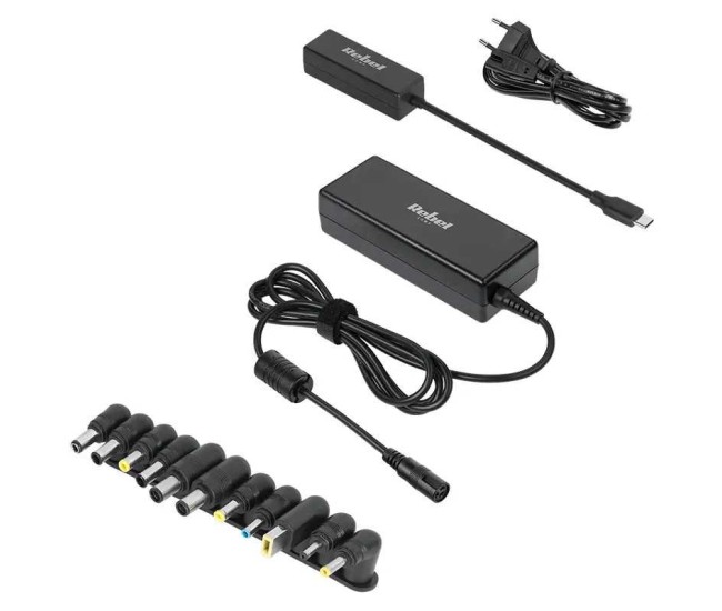 Alimentator UNIVERSAL 15-20V 90W PD REBEL KOM0962 12 mufe alimentare Alimentator UNIVERSAL 15-20V 90W PD REBEL KOM0962 12 mufe alimentare