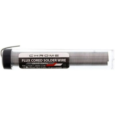 Fludor 17gr tub 1mm 2%Flux 60%Sn 40%Pb Chrome Fludor 17gr tub 1mm 2%Flux 60%Sn 40%Pb Chrome