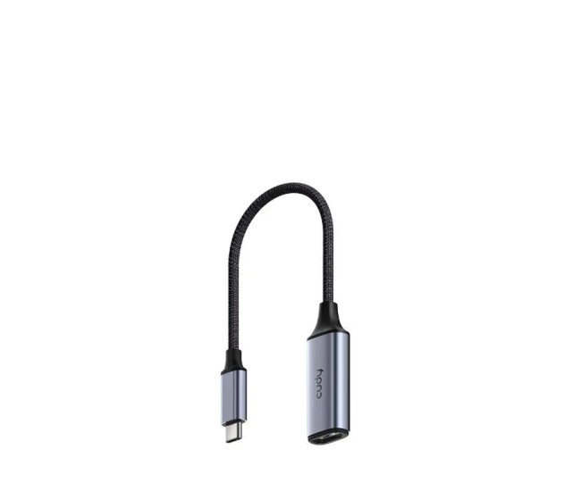 Cablu adaptor USB-C tata - HDMI mama 4K60Hz 0.15m Cudy UH401 Cablu adaptor USB-C tata - HDMI mama 4K60Hz 0.15m Cudy UH401