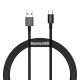 Cablu Baseus CATYS-B01 USB - Tip C 1m 100W 6A PD2.0 negru Cablu Baseus CATYS-B01 USB - Tip C 1m 100W 6A PD2.0 negru