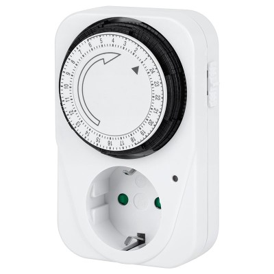 Temporizator mecanic TS-WF1 priza Schuko 3500W URZ2001-5 Temporizator mecanic TS-WF1 priza Schuko 3500W URZ2001-5