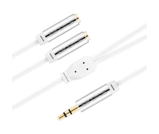 Cablu audio stereo SENTIVUS 1m Jack 3.5 mm tata - 2x 3.5 mm mama SE-AU101-010 Cablu audio stereo SENTIVUS 1m Jack 3.5 mm tata - 2x 3.5 mm mama SE-AU101-010