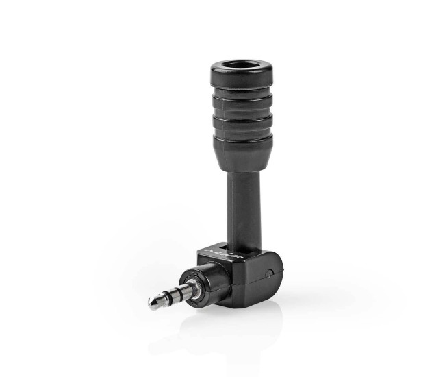 Microfon mini jack 3.5 mm negru Nedis Microfon mini jack 3.5 mm negru Nedis