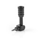 Microfon mini jack 3.5 mm negru Nedis Microfon mini jack 3.5 mm negru Nedis