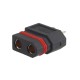 Mufa alimentare DC XT60 mama 2 pini pe cablu cu lipire 40A 500V AMASS XT60W-F Mufa alimentare DC XT60 mama 2 pini pe cablu cu lipire 40A 500V AMASS XT60W-F