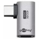 Adaptor USB-C mama - USB-C tata orizontal 90 Thunderbolt3/4 Goobay 74441 Adaptor USB-C mama - USB-C tata orizontal 90 Thunderbolt3/4 Goobay 74441