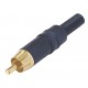 Conector phono aurit negru Neutrik Conector phono aurit negru Neutrik