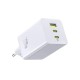 Incarcator retea Baseus EnerFill FE11 Quick Charge 100W 2x USB Type-C 1x USB alb P10182102213-00 Incarcator retea Baseus EnerFill FE11 Quick Charge 100W 2x USB Type-C 1x USB alb P10182102213-00