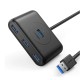 HUB extern Ugreen CR113 20291 porturi USB3.0 x4 conectare prin USB3.0 cablu 1m negru HUB extern Ugreen CR113 20291 porturi USB3.0 x4 conectare prin USB3.0 cablu 1m negru