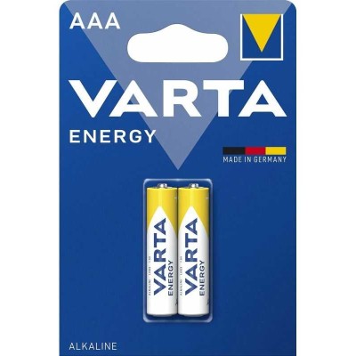 Set baterii alcaline R3 AAA 2buc/blister Energy Varta 4103/E/2B