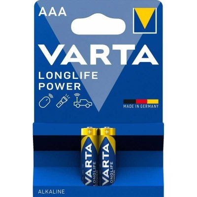 Set baterii alcaline R3 AAA 2buc/blister Longlife Power Varta