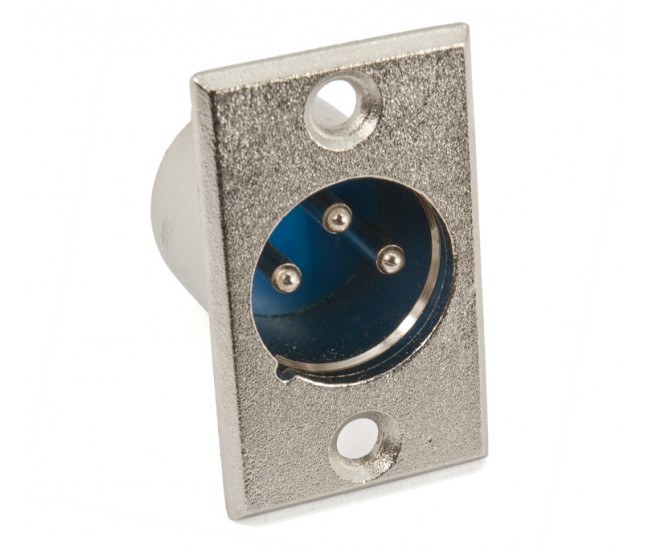 Mufa XLR tata montaj Mufa XLR tata montaj
