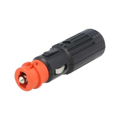 Mufa bricheta auto 16A 12-24VDC 12V/1x 15A neagra SCI A13-150B