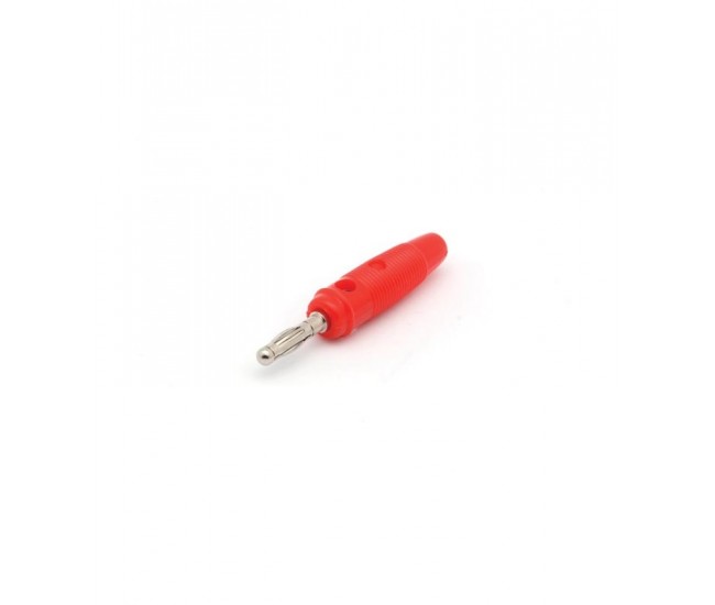 Mufa banana tata 5mm rosu VELLEMAN Mufa banana tata 5mm rosu VELLEMAN