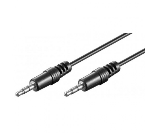 Cablu Jack 3.5 mm stereo 10m conductor cupru Goobay Cablu Jack 3.5 mm stereo 10m conductor cupru Goobay