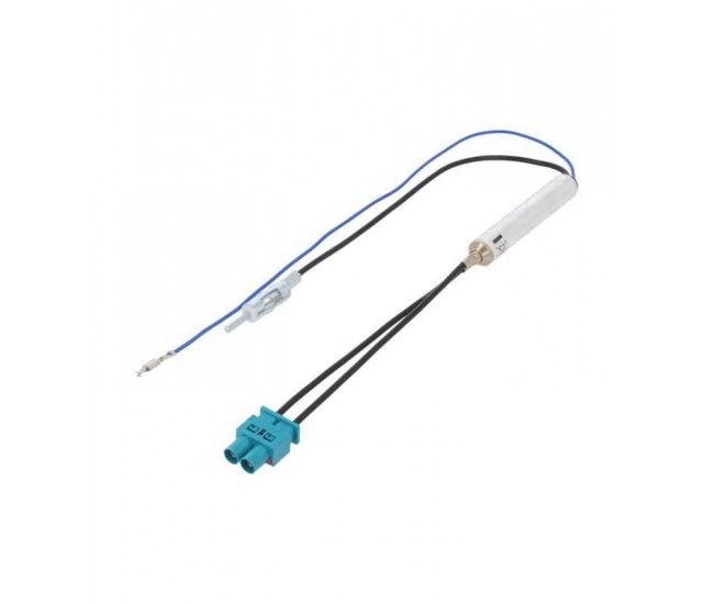 Separator antena DIN mufa - Fakra mufa dubla Seat VW Skoda ZRS-SAF2-DIN 4CARMEDIA Separator antena DIN mufa - Fakra mufa dubla Seat VW Skoda ZRS-SAF2-DIN 4CARMEDIA