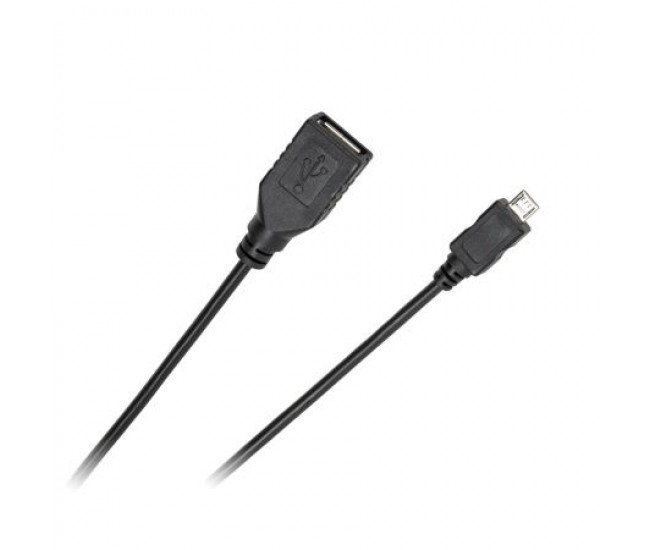 Cablu adaptor OTG USB mama la micro USB tata 0.2m Cabletech Cablu adaptor OTG USB mama la micro USB tata 0.2m Cabletech
