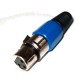 Mufa XLR mama albastru Mufa XLR mama albastru