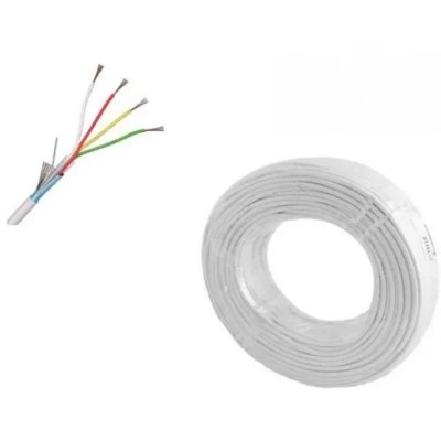 10m cablu alarma 6 fire 6x0.22mm2 cupru multifilar ecranate TED Wire Expert TED002310