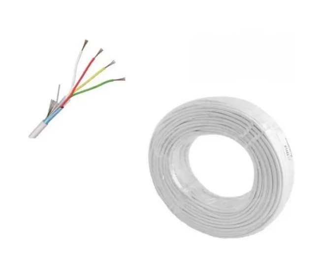 10m cablu alarma 6 fire 6x0.22mm2 cupru multifilar ecranate TED Wire Expert TED002310