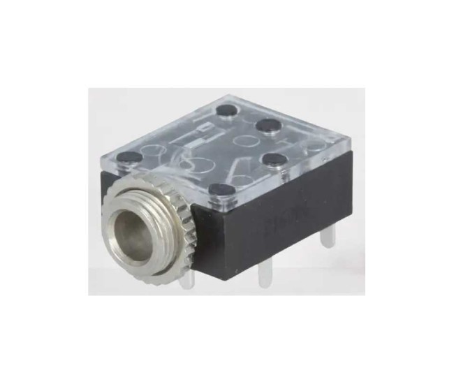 Conector Jack 3.5 mm CLIFF JYS-35 (FT6320) soclu mama stereo 3 contacte 5 terminale pentru placa /panou Conector Jack 3.5 mm CLIFF JYS-35 (FT6320) soclu mama stereo 3 contacte 5 terminale pentru placa /panou