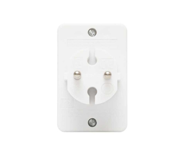 Triplu stecher distribuitor 3x Euro 1500W alb Home NV 23/WH Triplu stecher distribuitor 3x Euro 1500W alb Home NV 23/WH