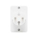 Triplu stecher distribuitor 3x Euro 1500W alb Home NV 23/WH Triplu stecher distribuitor 3x Euro 1500W alb Home NV 23/WH