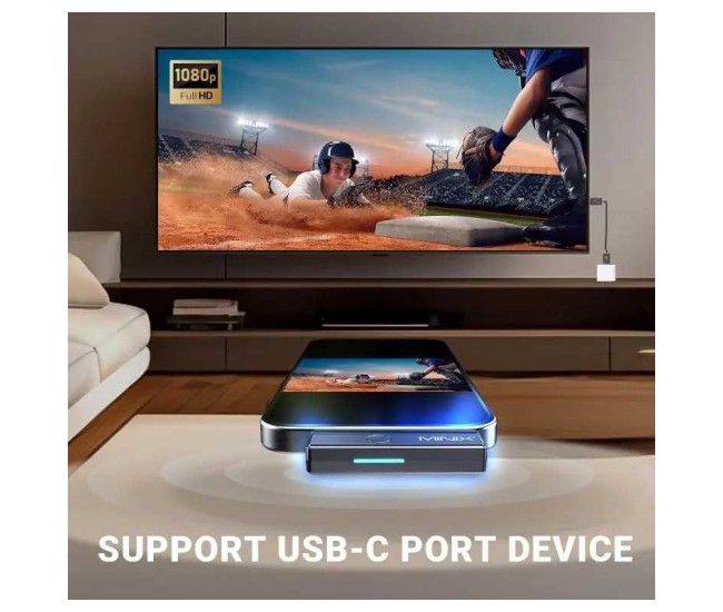 Transmitator si Receptor HDMI Wireless Minix C1 Plus Full HD 1080P USB-C max. 50m negru REC-HDMI-C1P-MNX Transmitator si Receptor HDMI Wireless Minix C1 Plus Full HD 1080P USB-C max. 50m negru REC-HDMI-C1P-MNX