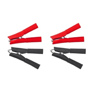 Set 4 crocodili izolati max. 30A (2x rosu + 2x negru) Cabletech KRO0398-4 Set 4 crocodili izolati max. 30A (2x rosu + 2x negru) Cabletech KRO0398-4