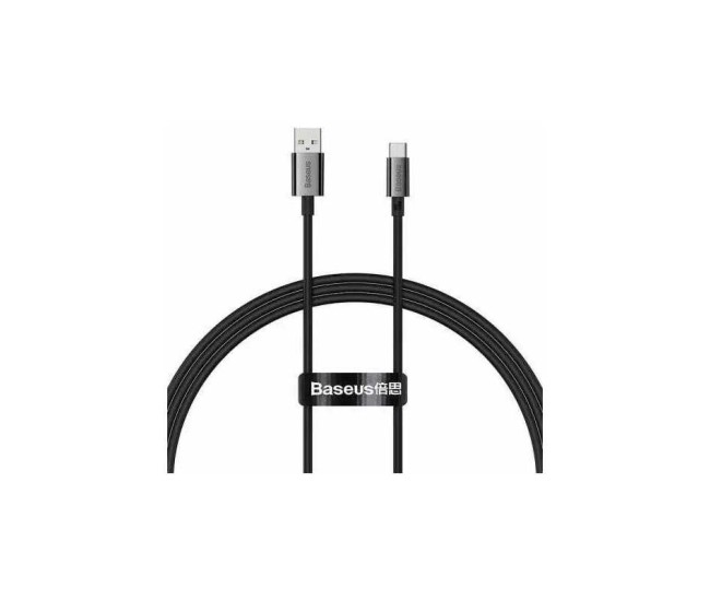 Cablu alimentare si date Baseus P10320102114-00 Superior USB la USB Type-C 100W 1m negru