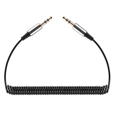 Cablu SPIRALAT JACK 3.5 mm tata-tata REBEL Cablu SPIRALAT JACK 3.5 mm tata-tata REBEL