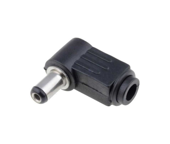 Mufa alimentare DC tata 5.5mm x 2.1mm pe cablu 9mm PC-2.1/5.5K Mufa alimentare DC tata 5.5mm x 2.1mm pe cablu 9mm PC-2.1/5.5K