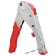 Cleste de sertizare cu compresie pentru mufe tip F /RG59 /RG6 REBEL RB-1018 Cleste de sertizare cu compresie pentru mufe tip F /RG59 /RG6 REBEL RB-1018