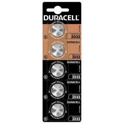 Set baterii buton litiu Duracell CR2032 3V 5buc blister