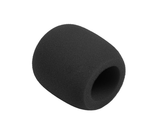 Burete microfon negru mare 75x60mm Azusa MIK1574A Burete microfon negru mare 75x60mm Azusa MIK1574A